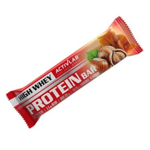 HIGH WHEY PROTEIN BAR 19g CARAMEL NOISETTE ACTIVLAB