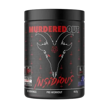 Insidious Pré-Workout 463g - Zomberry - Murdered Out