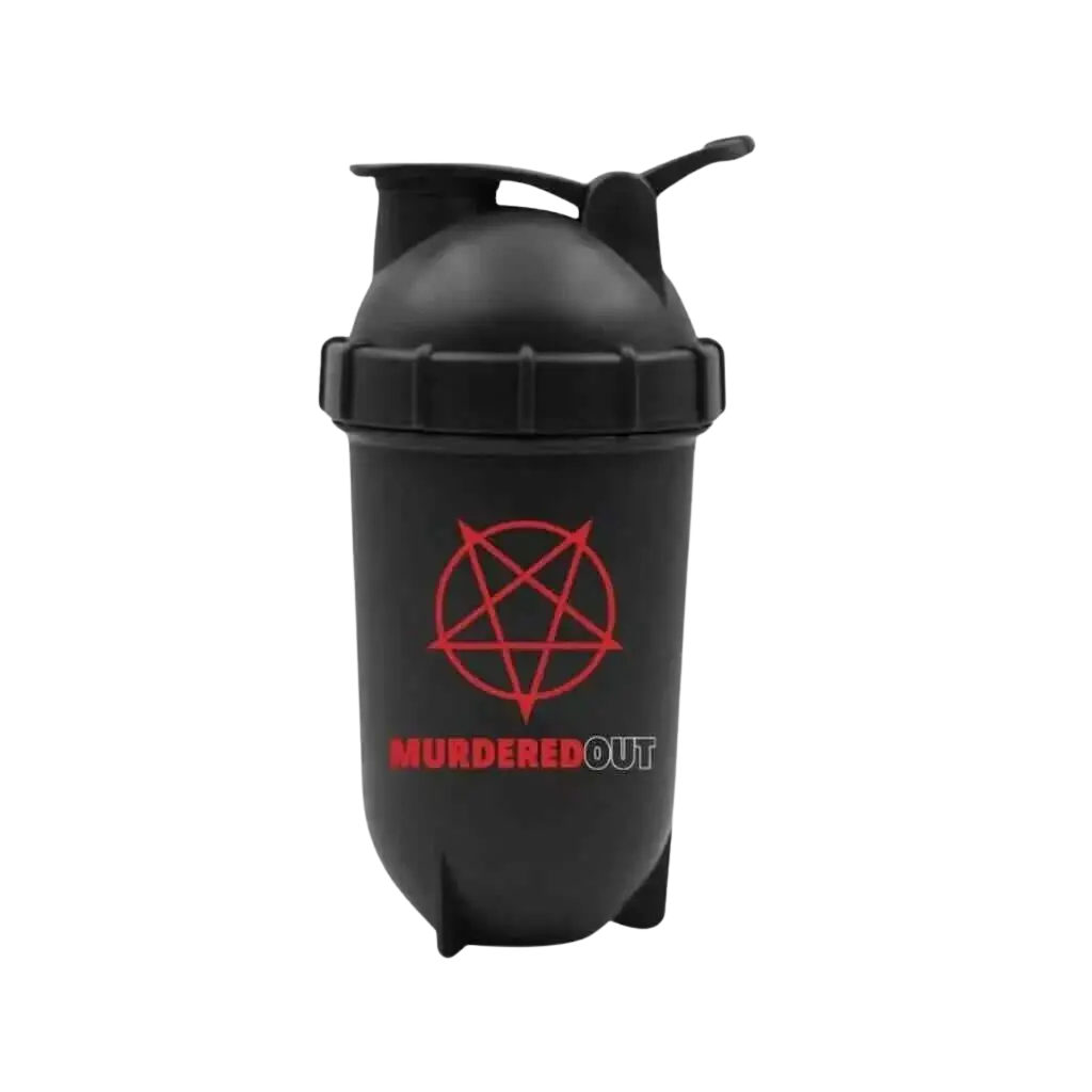 Shaker Murdered Out Insidious 500ml sans BPA- Face2- Murdered Out