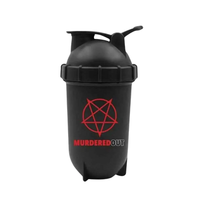 Shaker Murdered Out Insidious 500ml sans BPA- Face2- Murdered Out