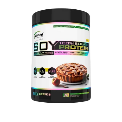 Soy Protein Isolate 900g Apple Pie Genius Nutrition France