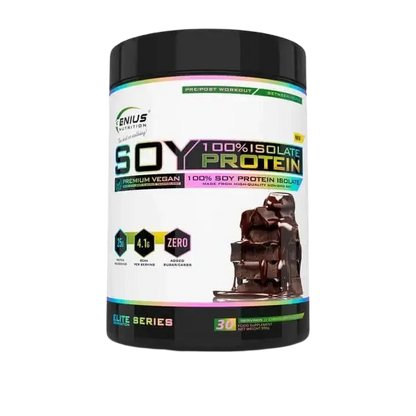 Soy Protein Isolate 900g Chocolat Genius Nutrition France