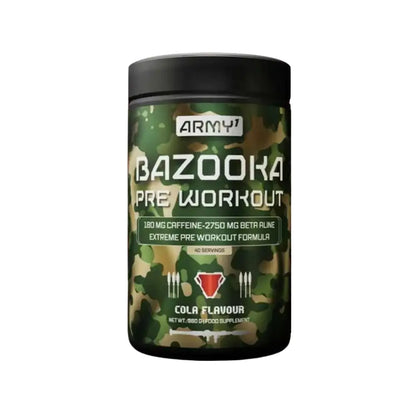 Army1 Bazooka – Pré-Workout explosif avec caféine et bêta-alanine