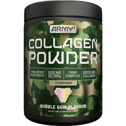 Army1 Collagen Powder goût Bubble Gum – complément articulaire et peau
