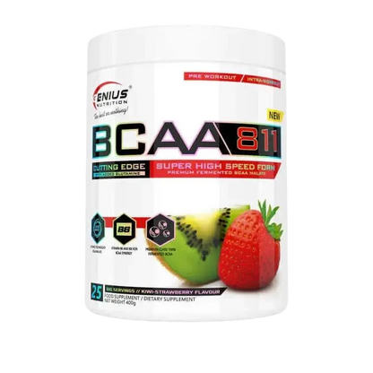 bcaa 811 Kiwi Strawsberry 400g genius nutrition