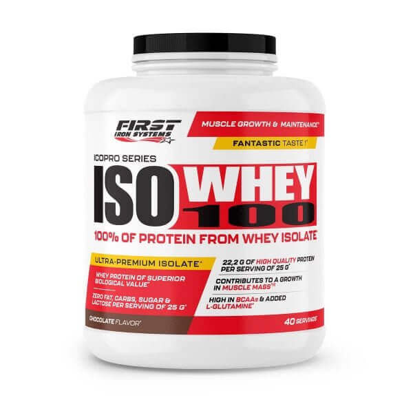  ISO WHEY 100 "1000g" SAVEUR CHOCOLAT - FIRST IRON SYSTEMS | FORCE ADDICT PRO